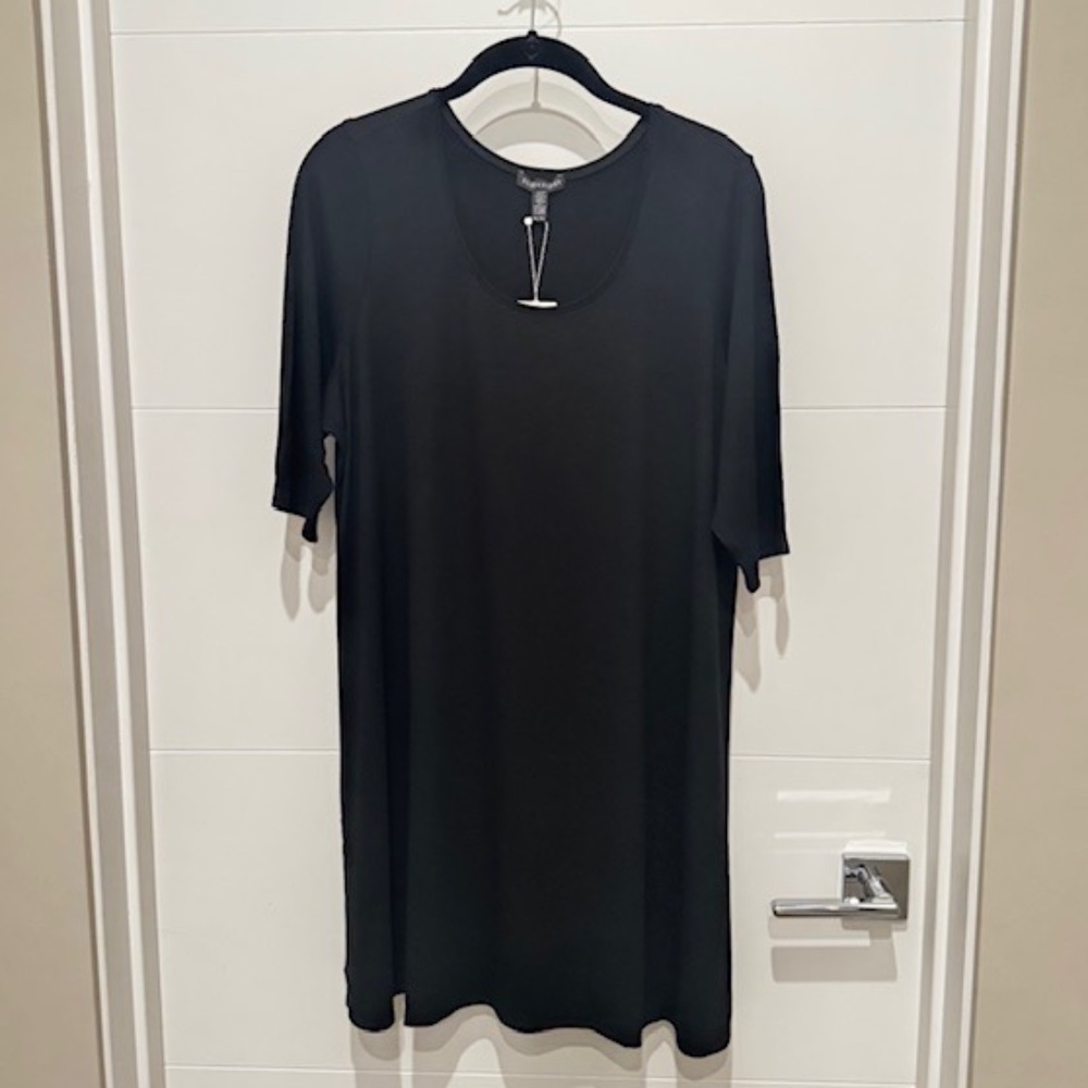 Eileen Fisher Elbow Length Sleeve Tunic Top/Dress